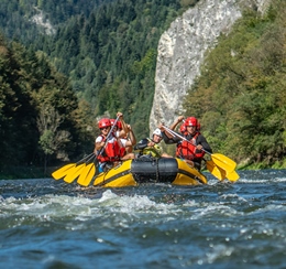 rafting na Dunajcu